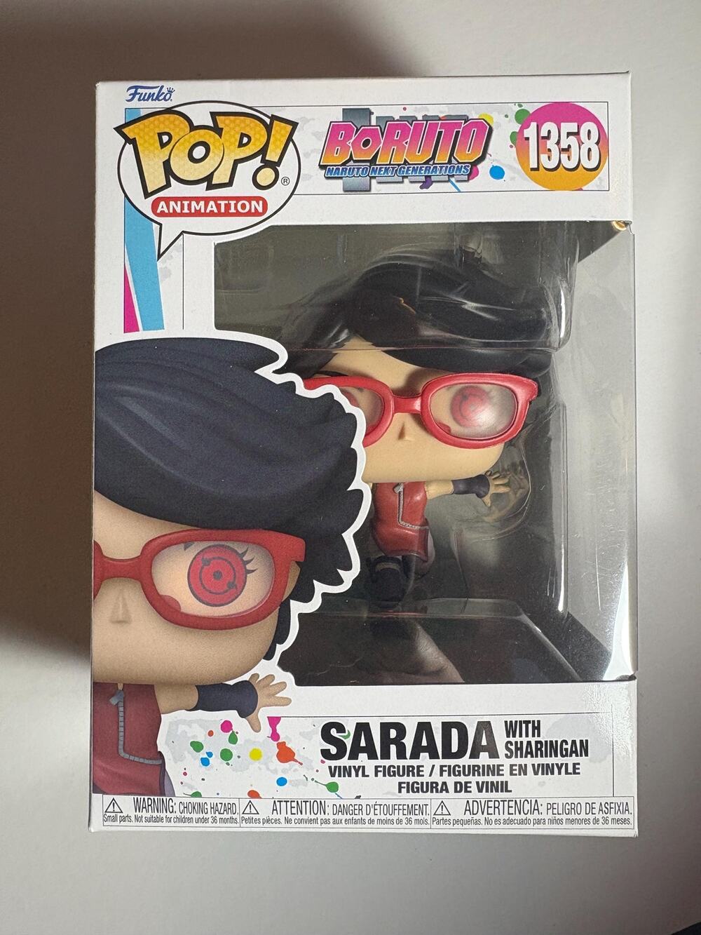 POP! Funko Animations Baruto - Naruto Next Generations #1358 SARADA w/ SHARINGAN